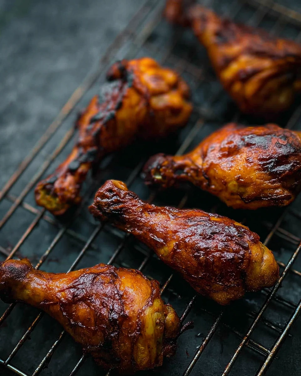 Crunchy Bbq Chicken Legs