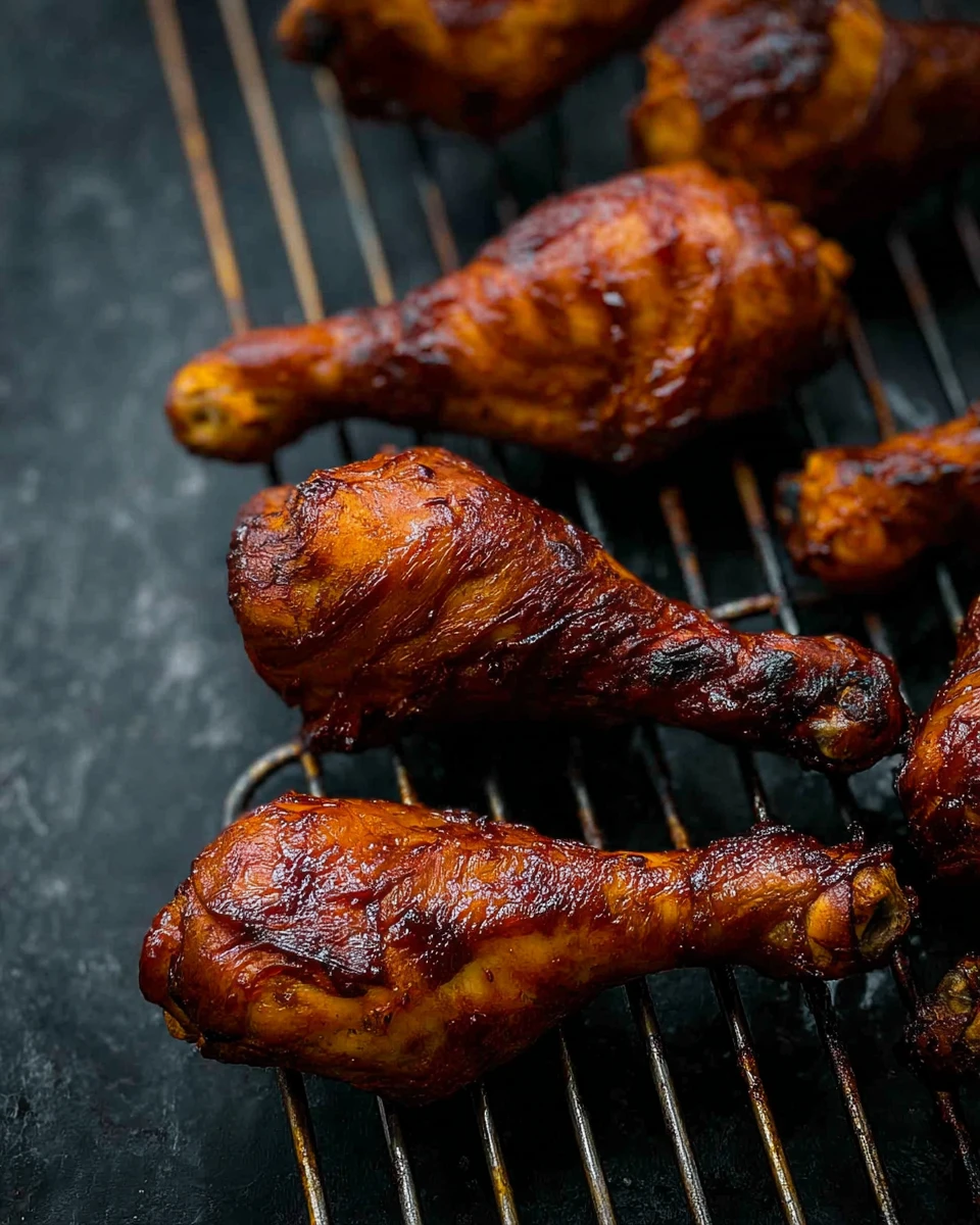 Crunchy Bbq Chicken Legs