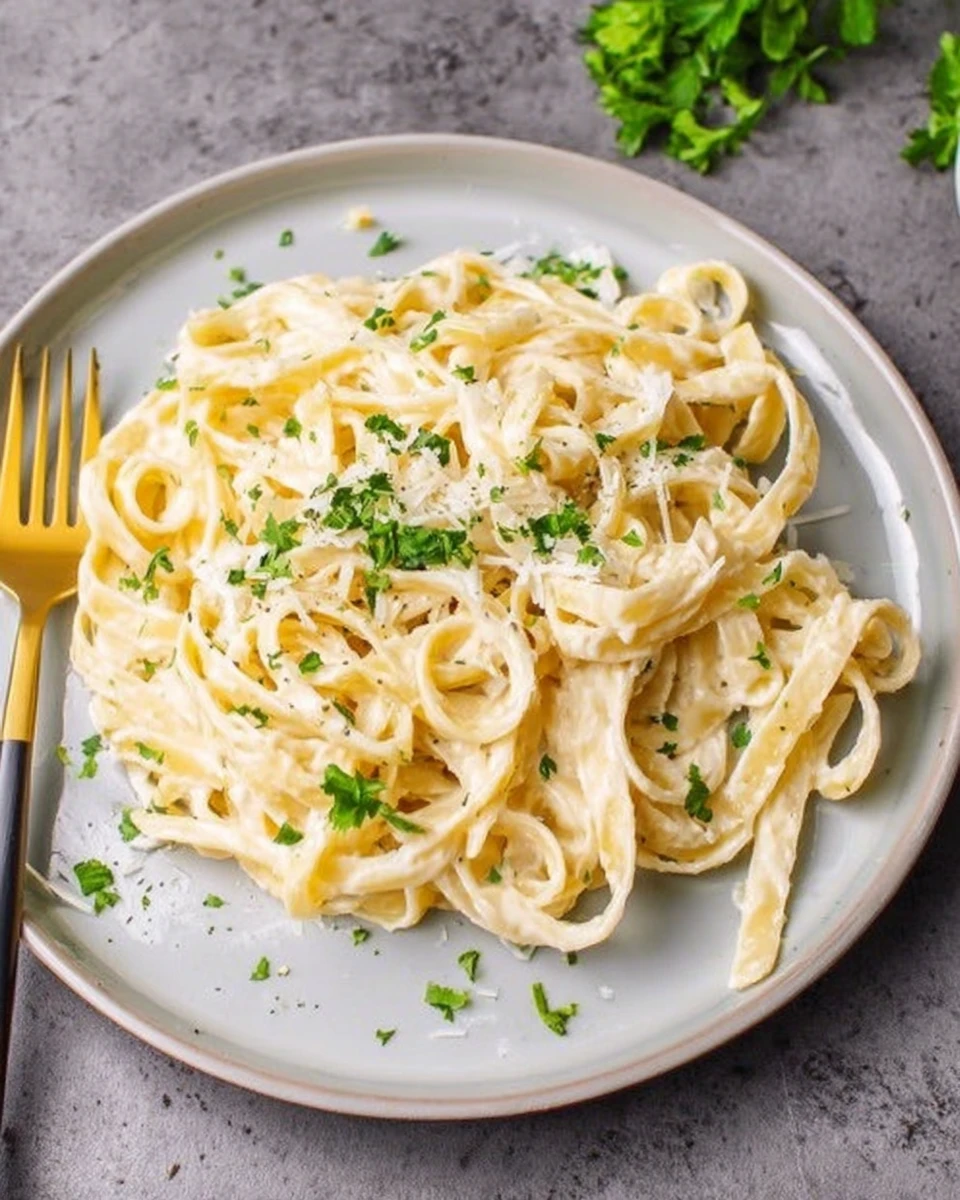 Easy Fettuccine Alfredo