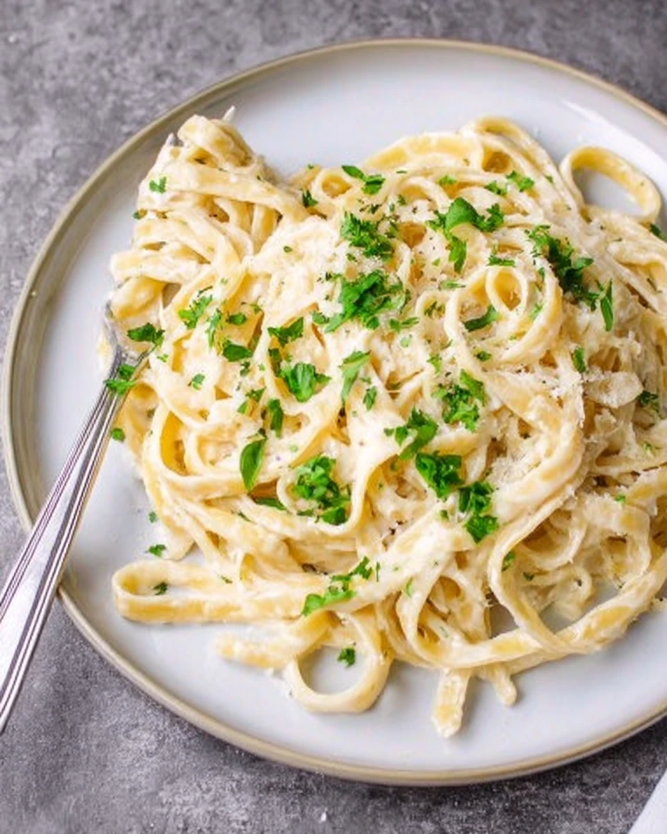 Easy Fettuccine Alfredo
