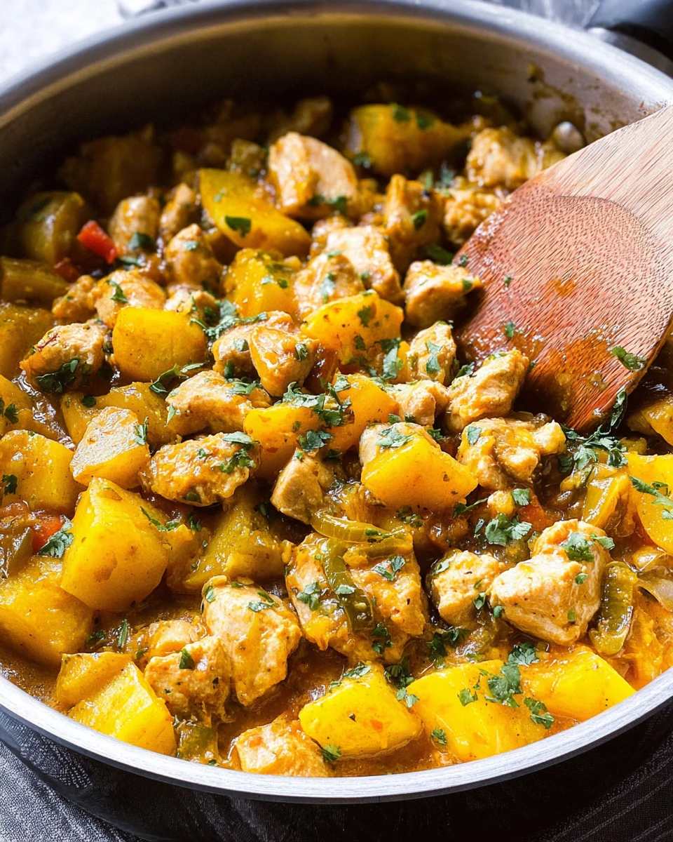 Green Chile Chicken And Potatoes