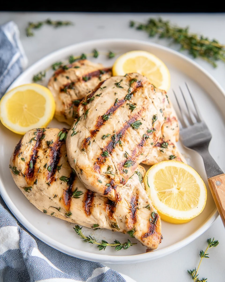 Grilled Lemon Herb Chicken