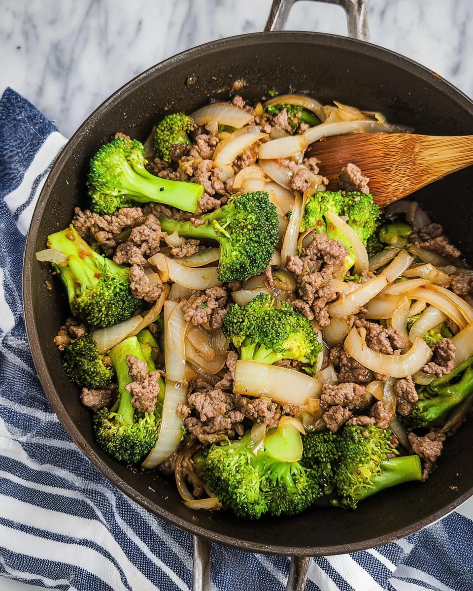 Ground Beef And Broccoli Stir Fry 6 Ground Beef And Broccoli Stir Fry