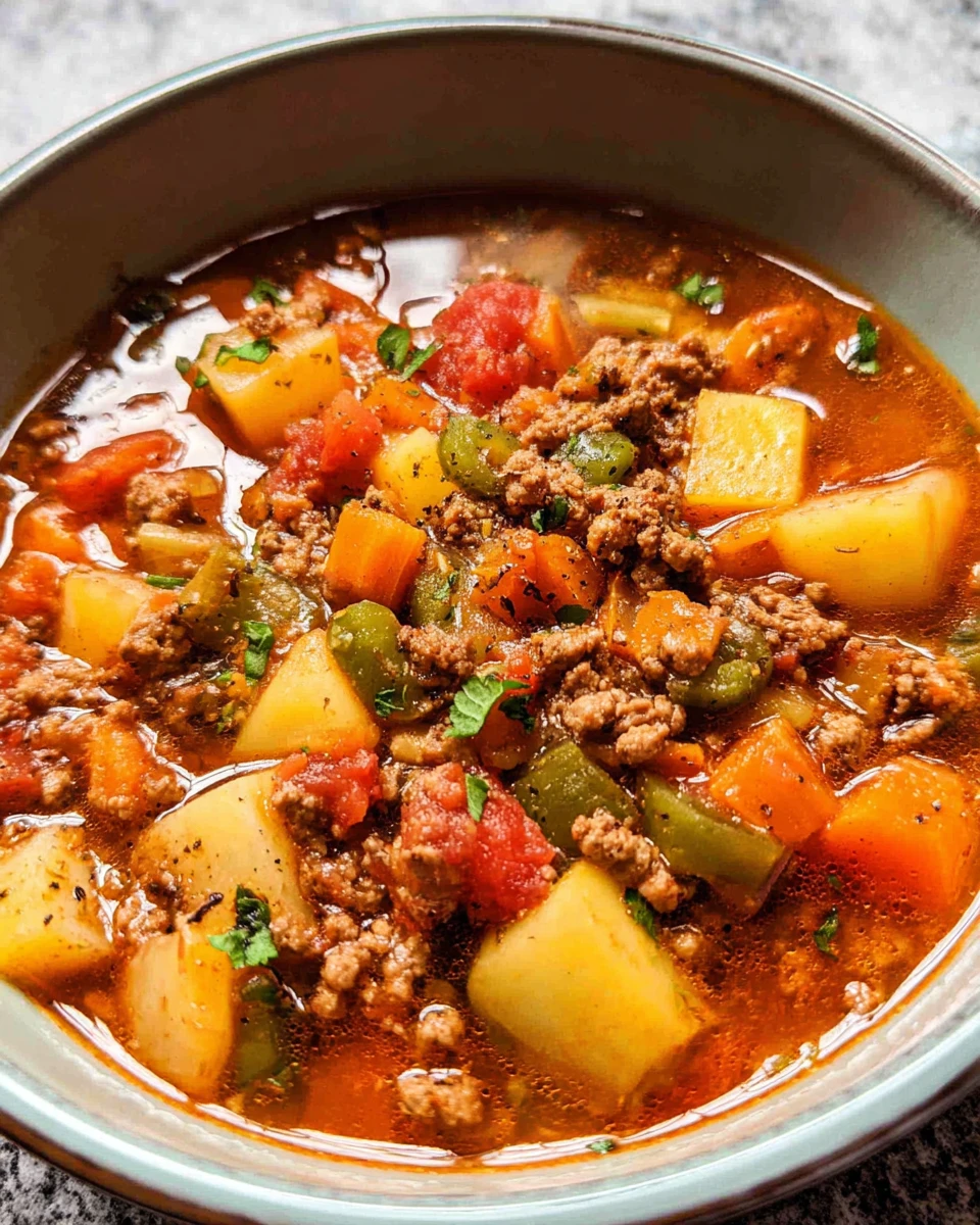 Hamburger Soup