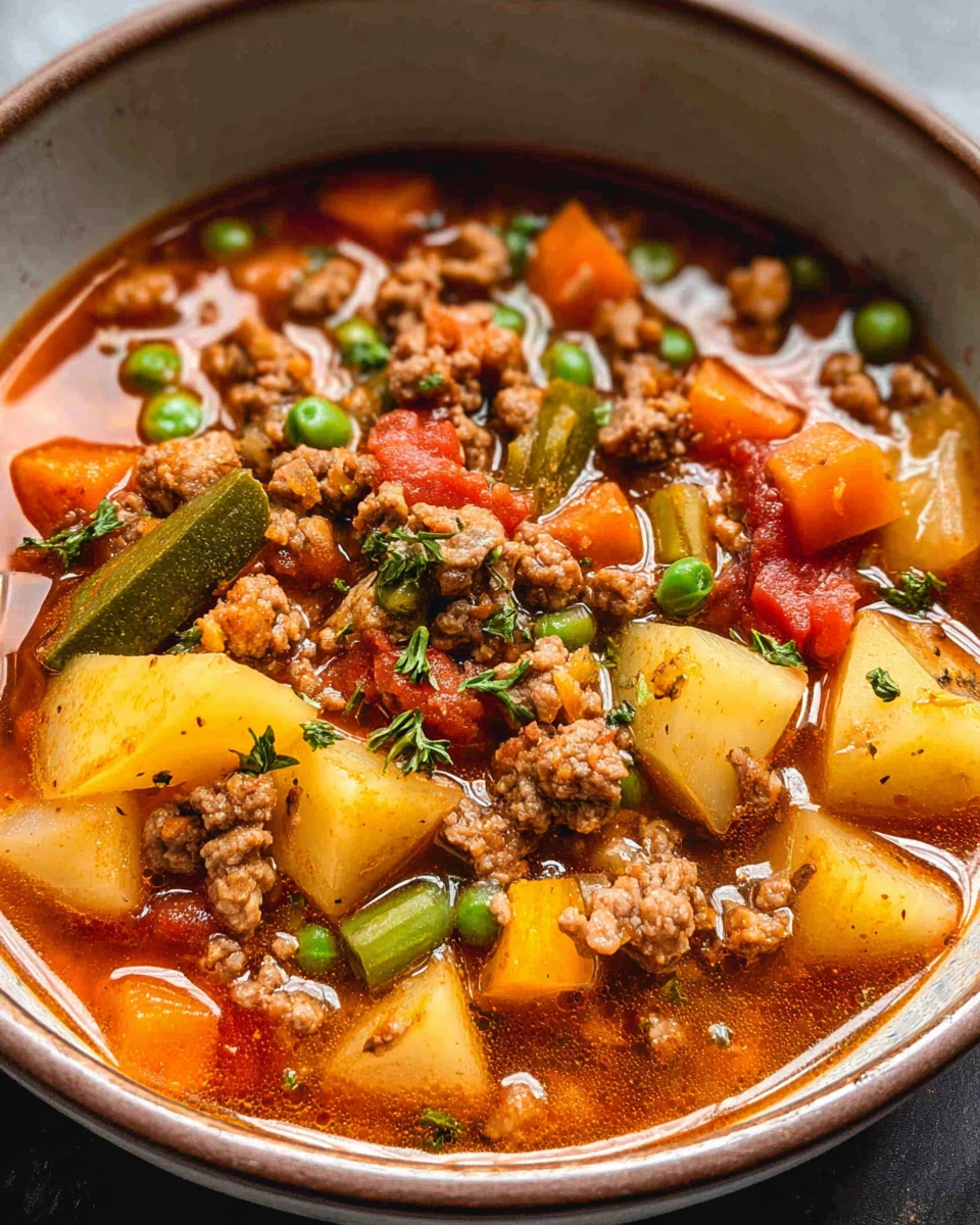 Hamburger Soup