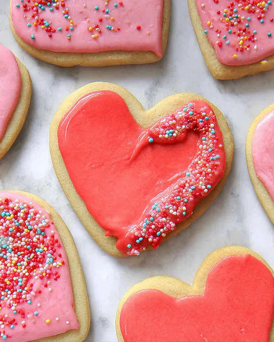 Heart Shaped Vegan Valentine’s Cookies