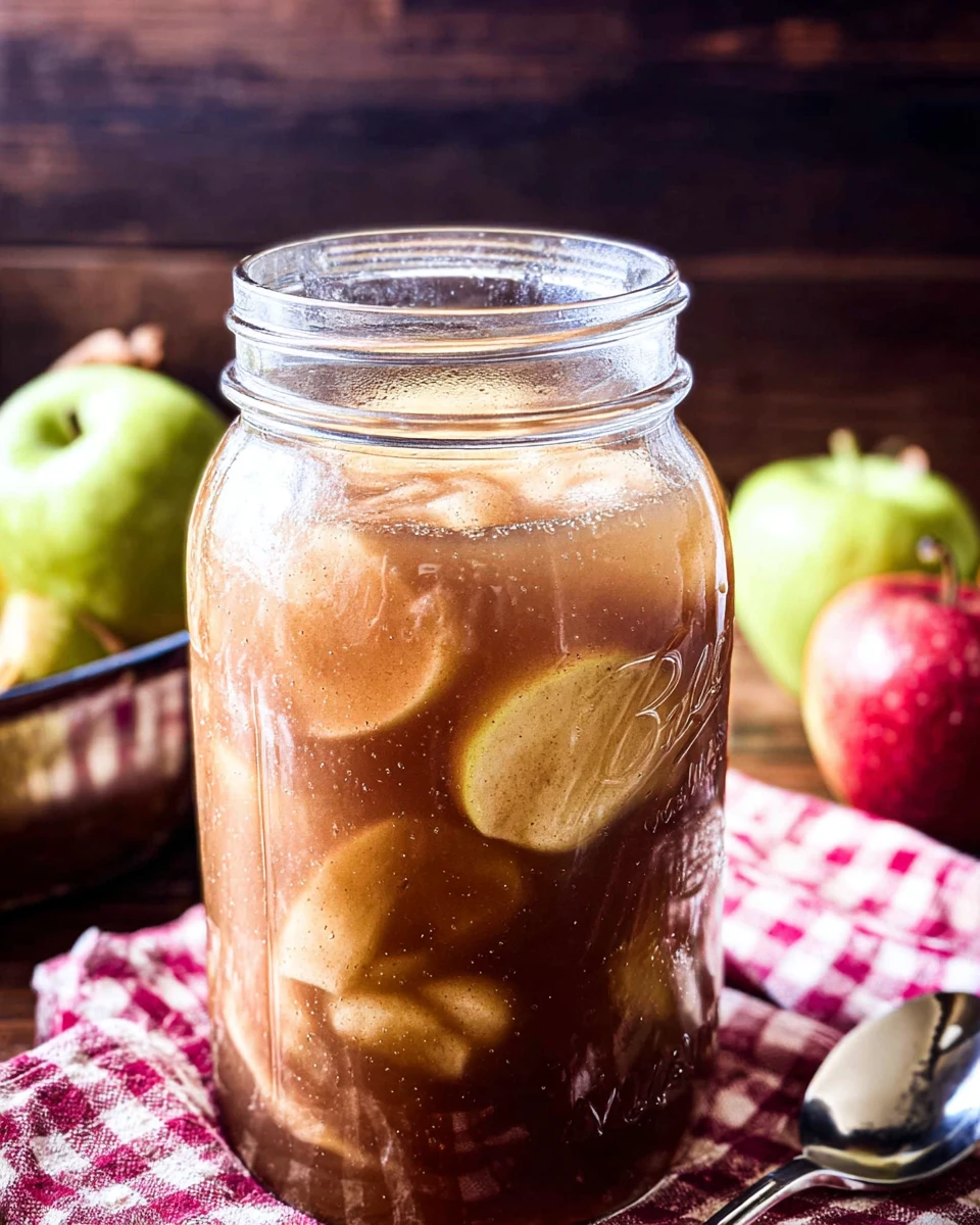 Homemade Apple Pie Filling