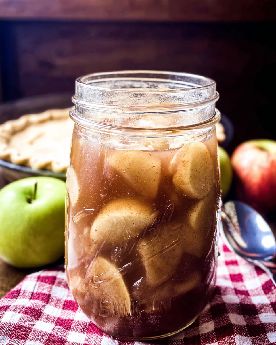 Homemade Apple Pie Filling
