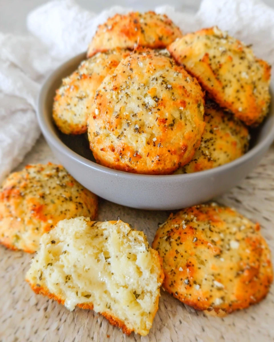 Keto Garlic Butter Rolls