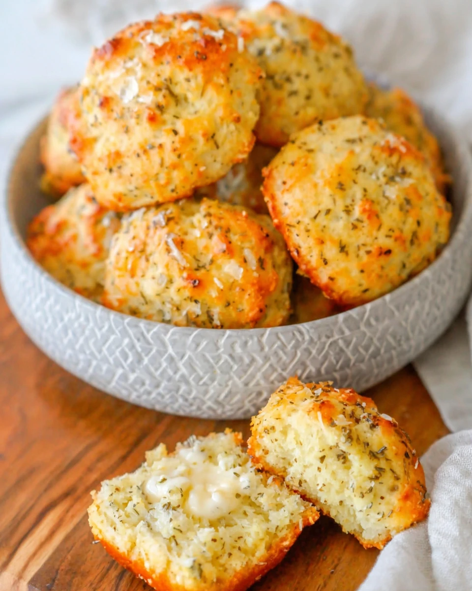Keto Garlic Butter Rolls