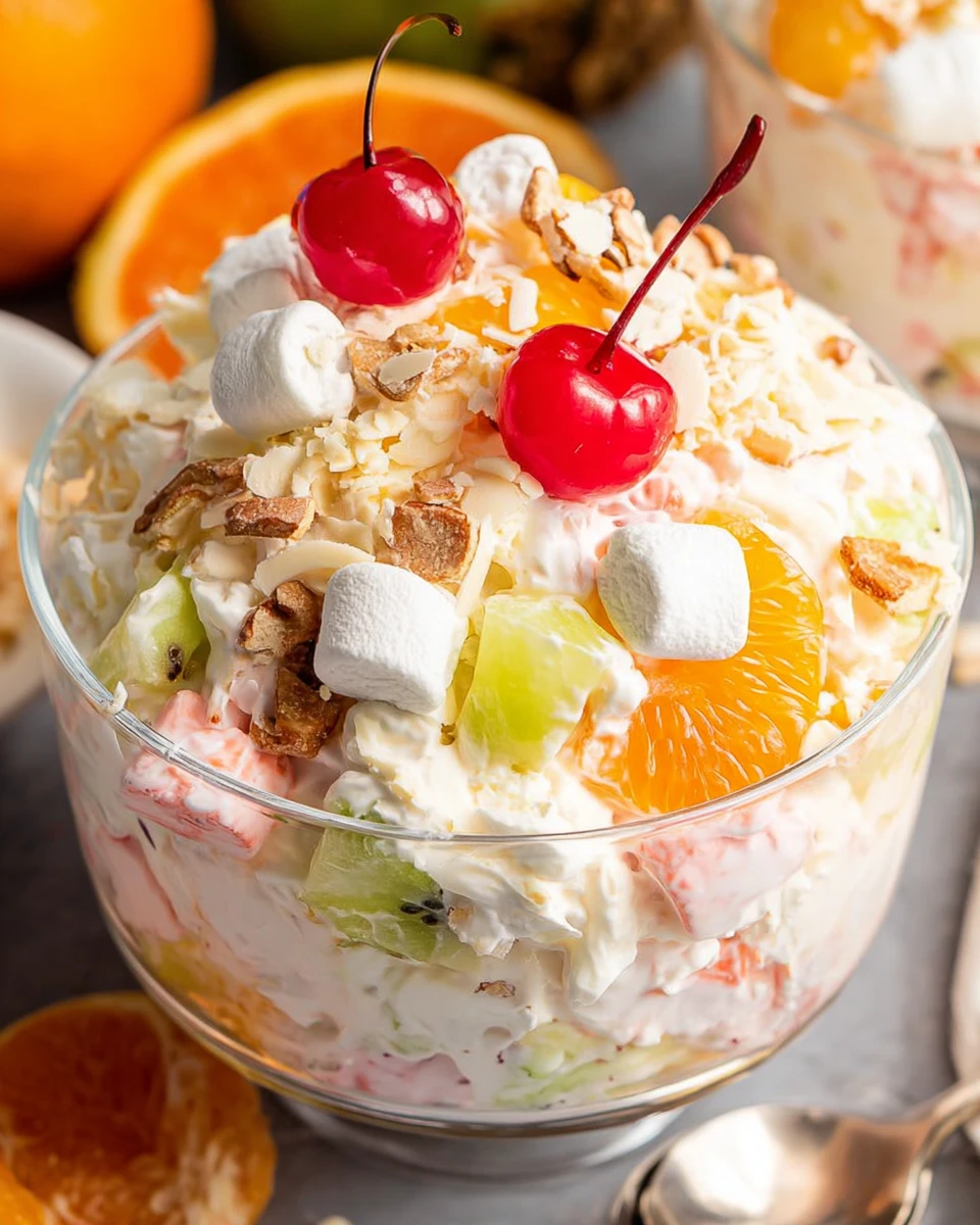 Marshmallow Fruit Salad 7 Marshmallow Fruit Salad