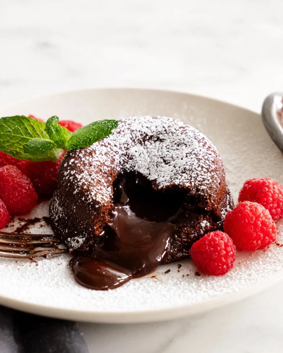 Molten Lava Cake For Two