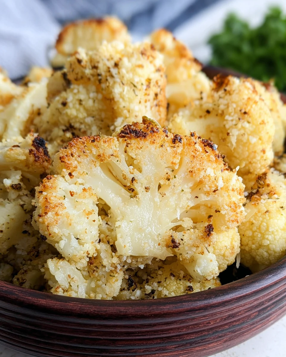 Parmesan Roasted Cauliflower