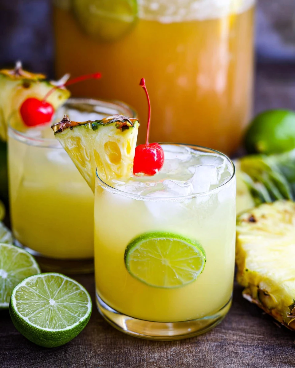 Pineapple Margaritas 5 Pineapple Margaritas