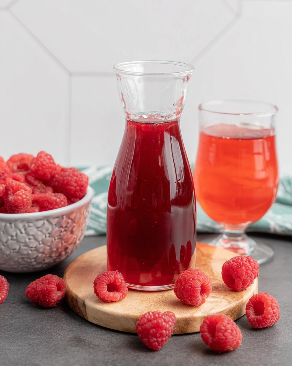 Raspberry Simple Syrup 6 Raspberry Simple Syrup