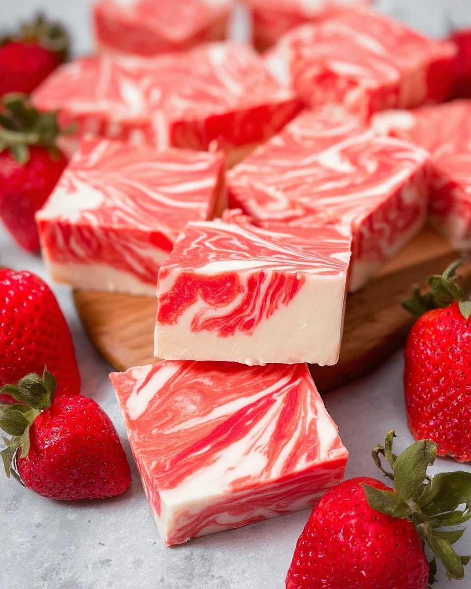 Strawberry Fudge 5 Strawberry Fudge