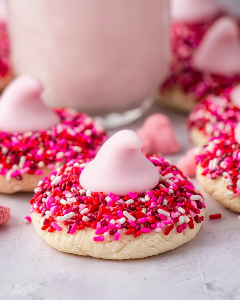 Strawberry Kiss Cookies 6 Strawberry Kiss Cookies