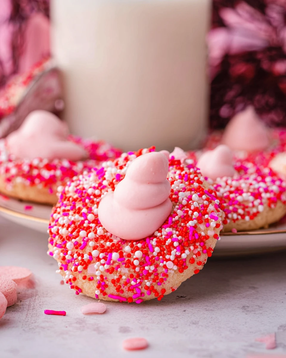Strawberry Kiss Cookies 7 Strawberry Kiss Cookies