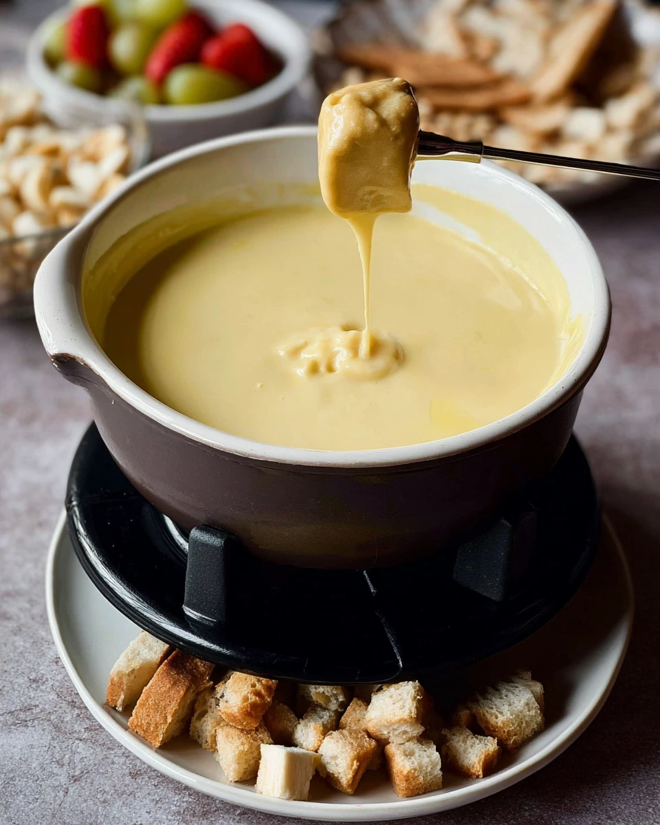 Vegan Cheese Fondue