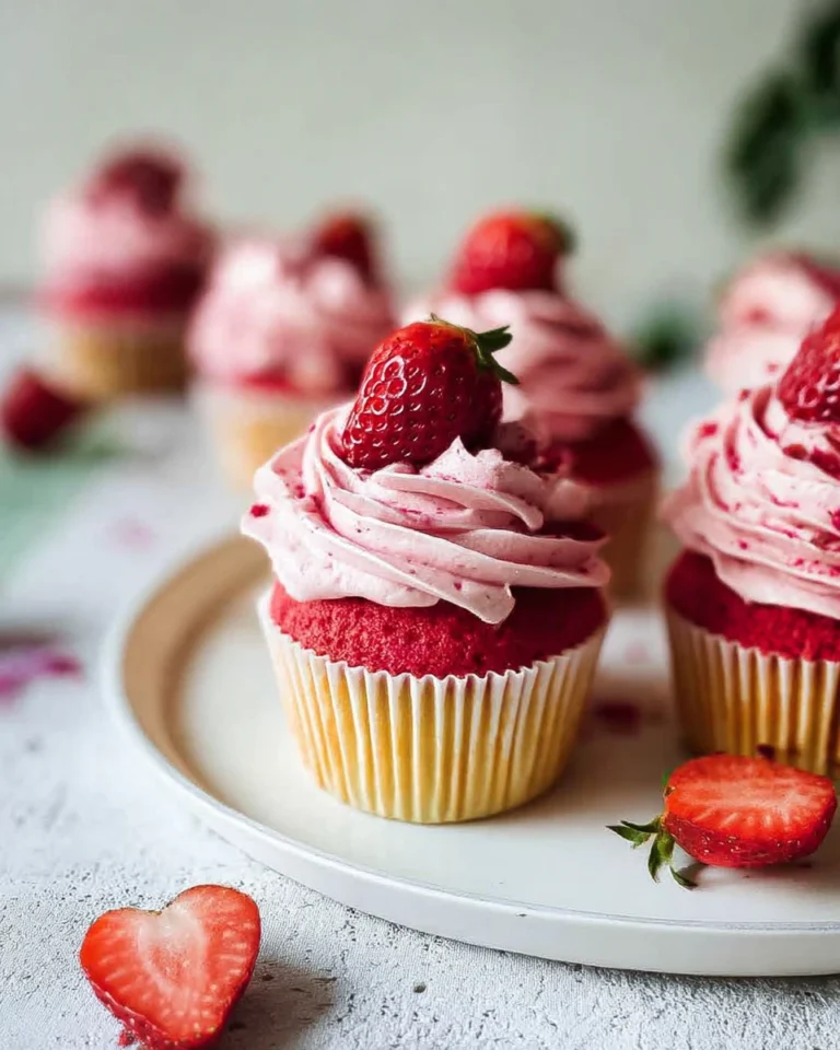 Vegan Strawberry Cupcakes 0 2026 01 03