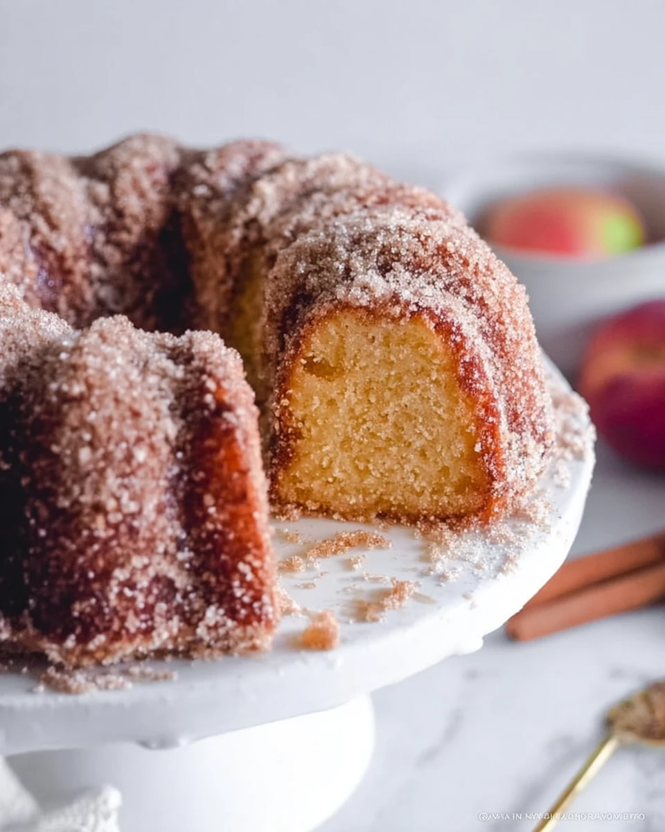 Apple Cider Donut Cake 5 Apple Cider Donut Cake