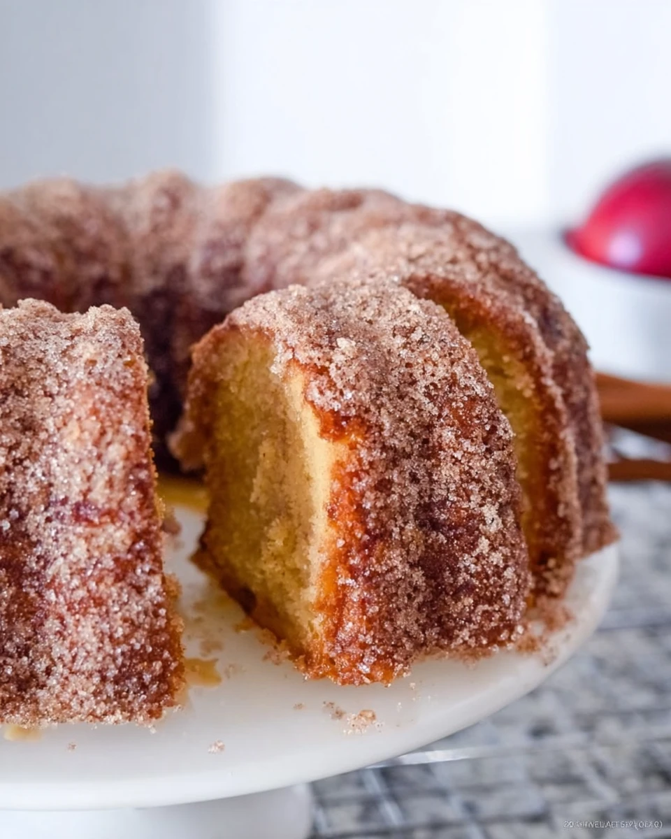 Apple Cider Donut Cake 7 Apple Cider Donut Cake