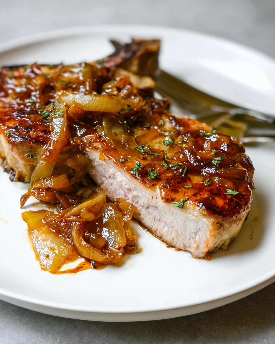 Apple Pork Chops 5 Apple Pork Chops