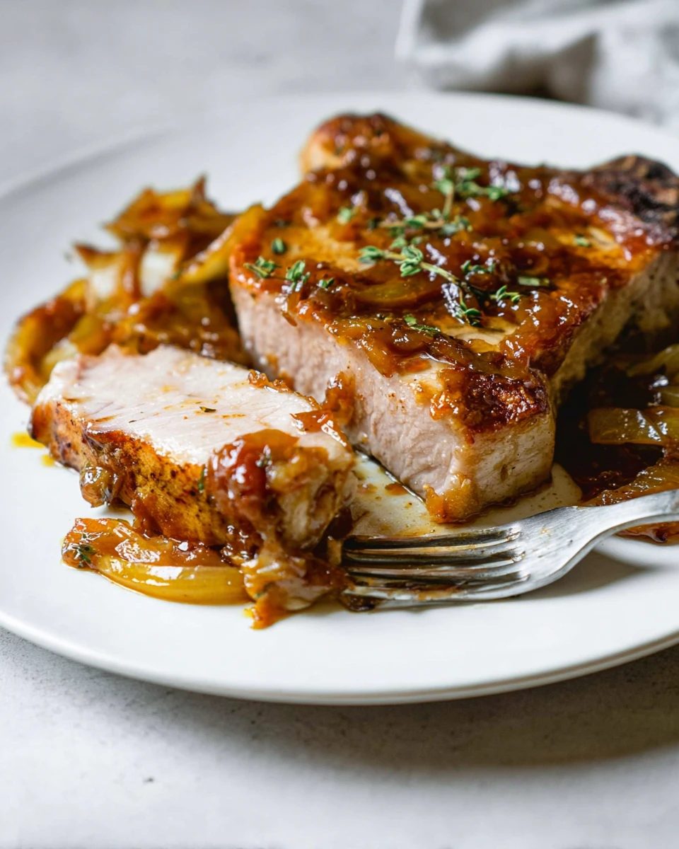 Apple Pork Chops 7 Apple Pork Chops