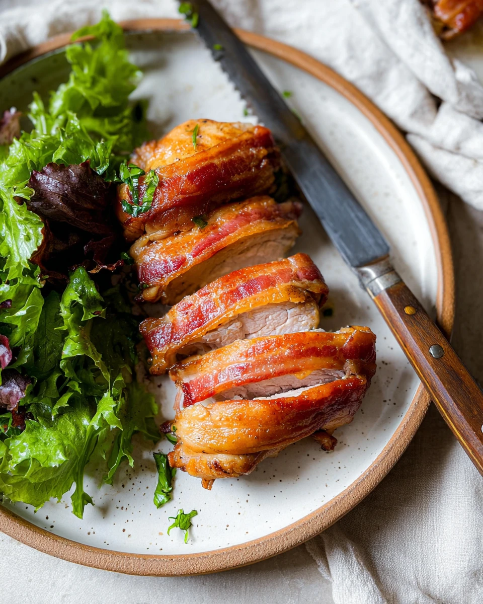 Bacon-Wrapped Chicken Thighs 5 Bacon-Wrapped Chicken Thighs