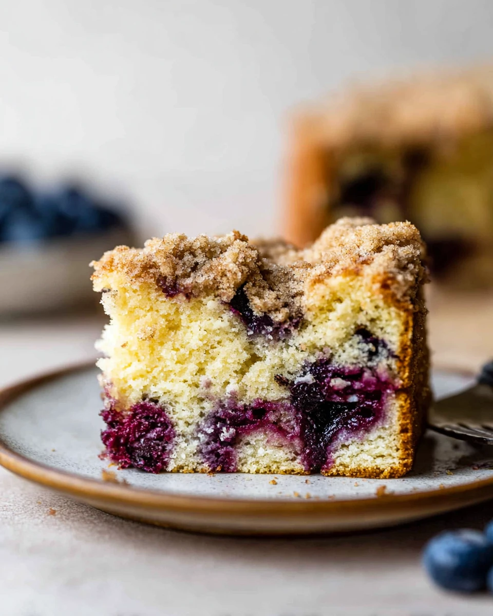 Blueberry Coffee Cake 5 Blueberry Coffee Cake