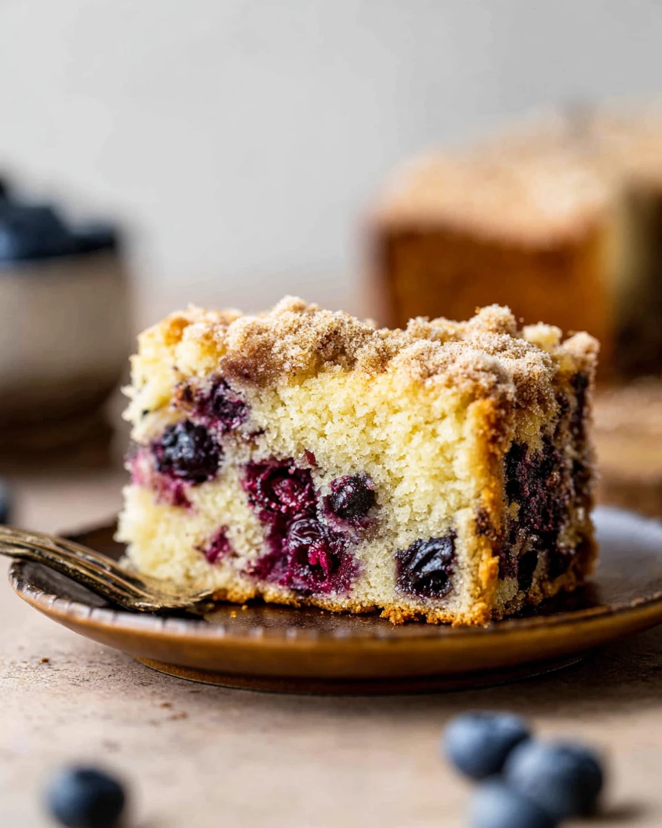 Blueberry Coffee Cake 6 Blueberry Coffee Cake
