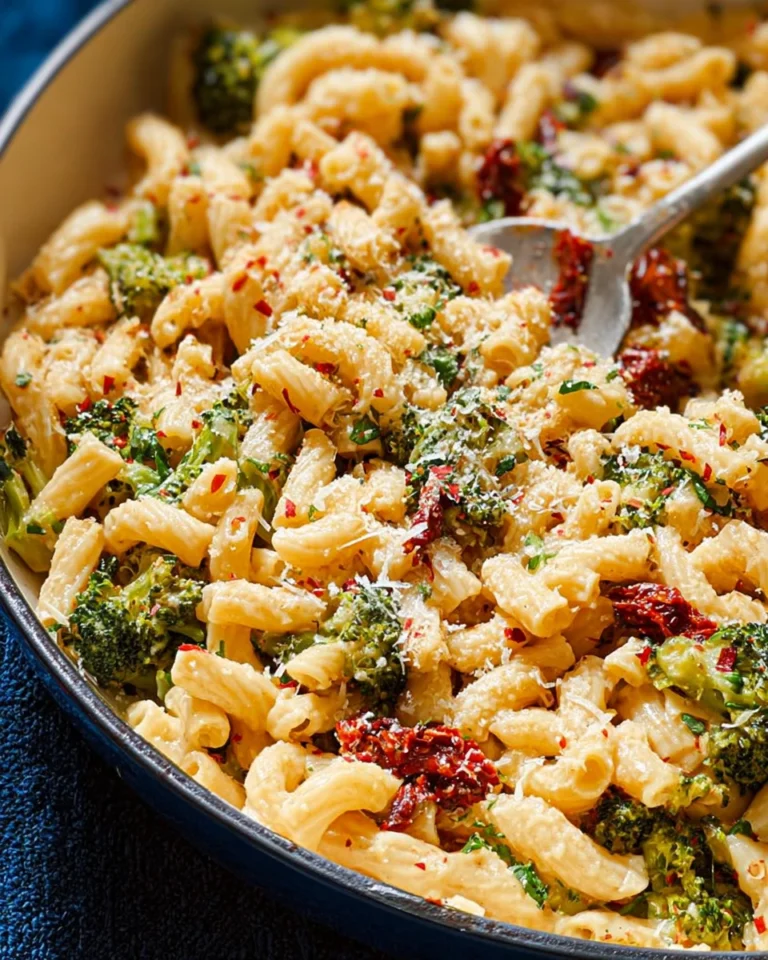 Broccoli Pasta With Sun Dried Tomatoes And Parmesan 0 2026 02 25