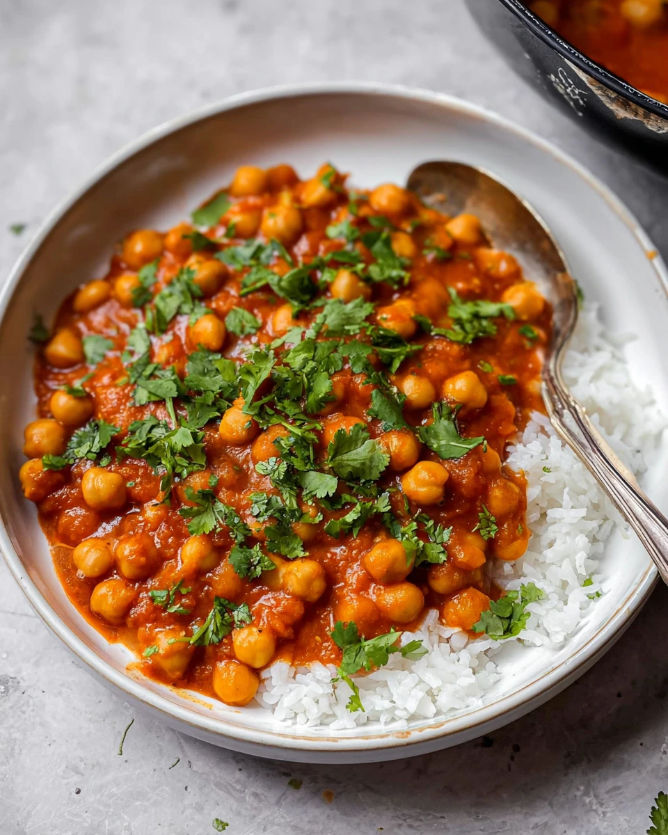 Butter Chickpeas