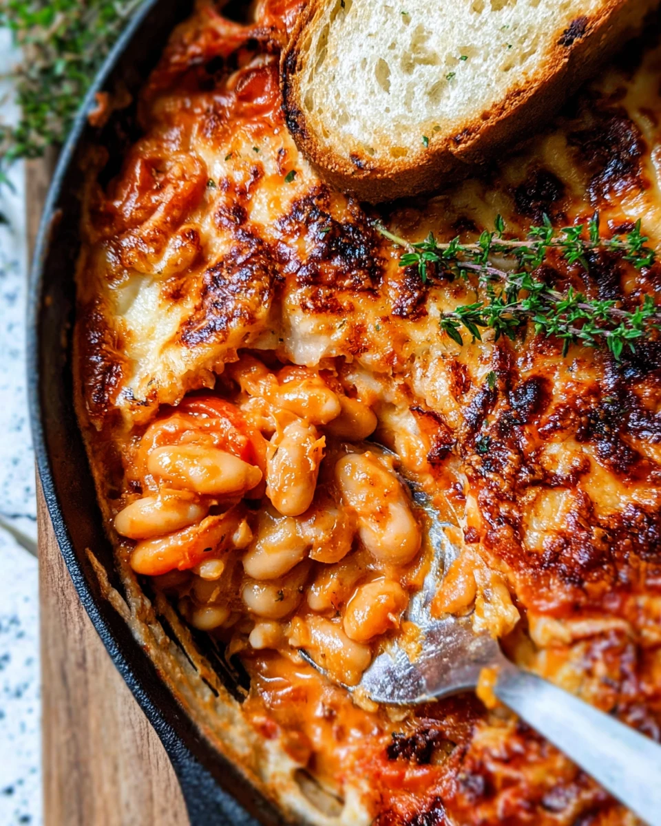 Cheesy White Bean Tomato Bake 6 Cheesy White Bean Tomato Bake