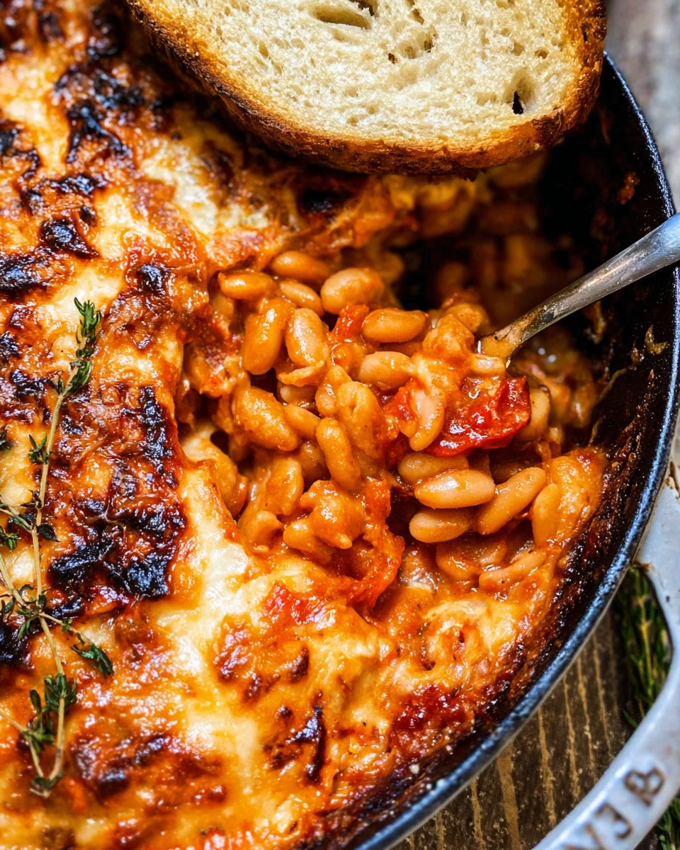 Cheesy White Bean Tomato Bake 7 Cheesy White Bean Tomato Bake