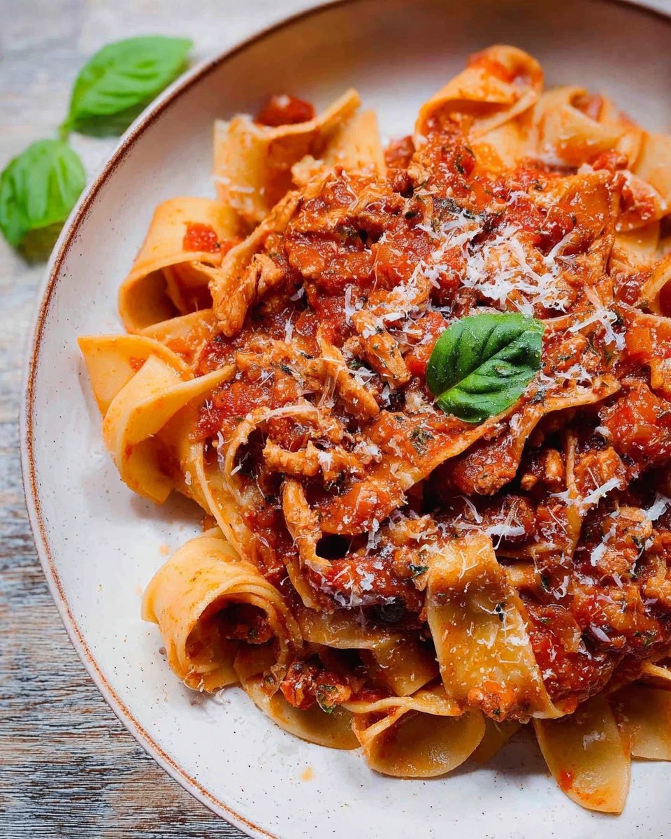 Chicken Bolognese