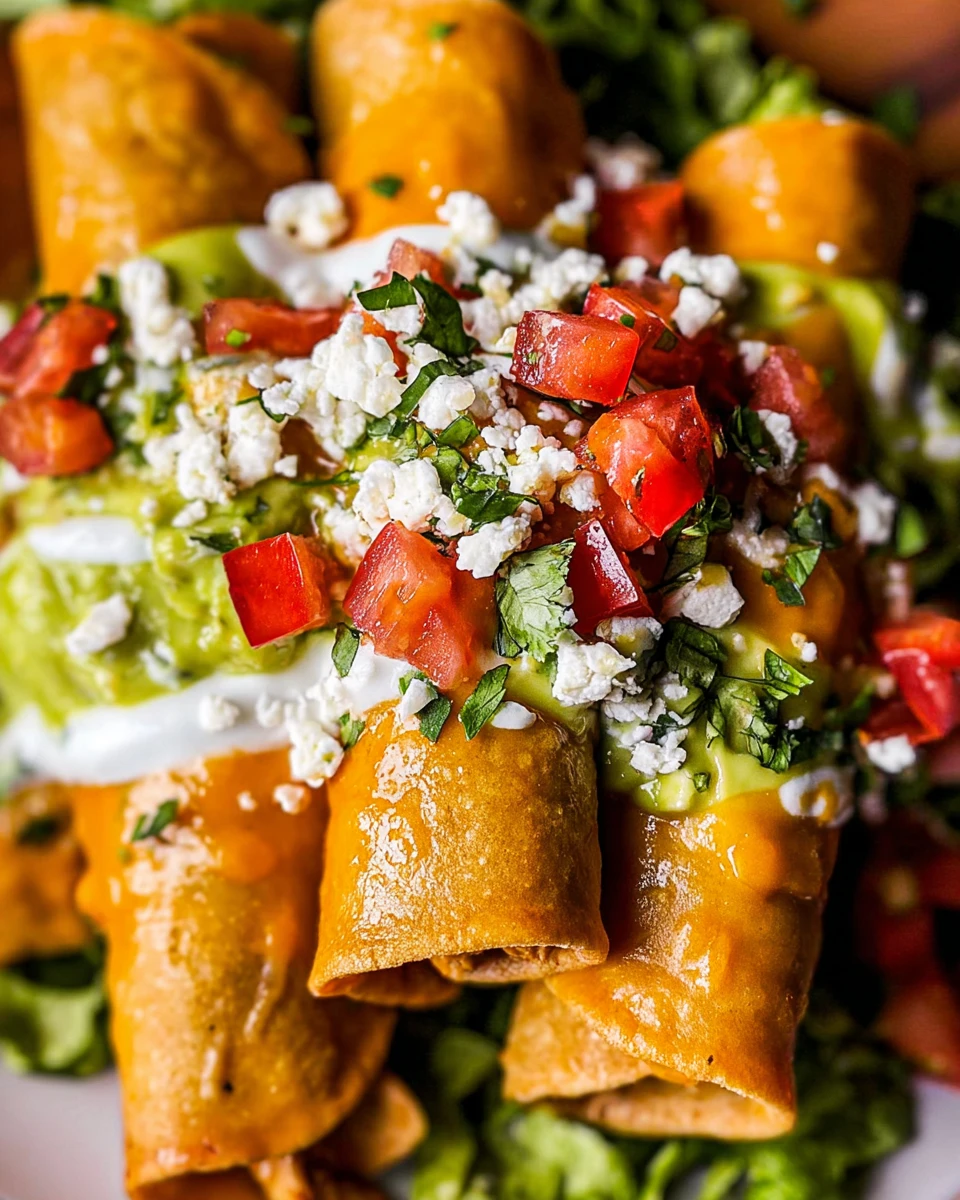 Chicken Flautas Of Your Dreams