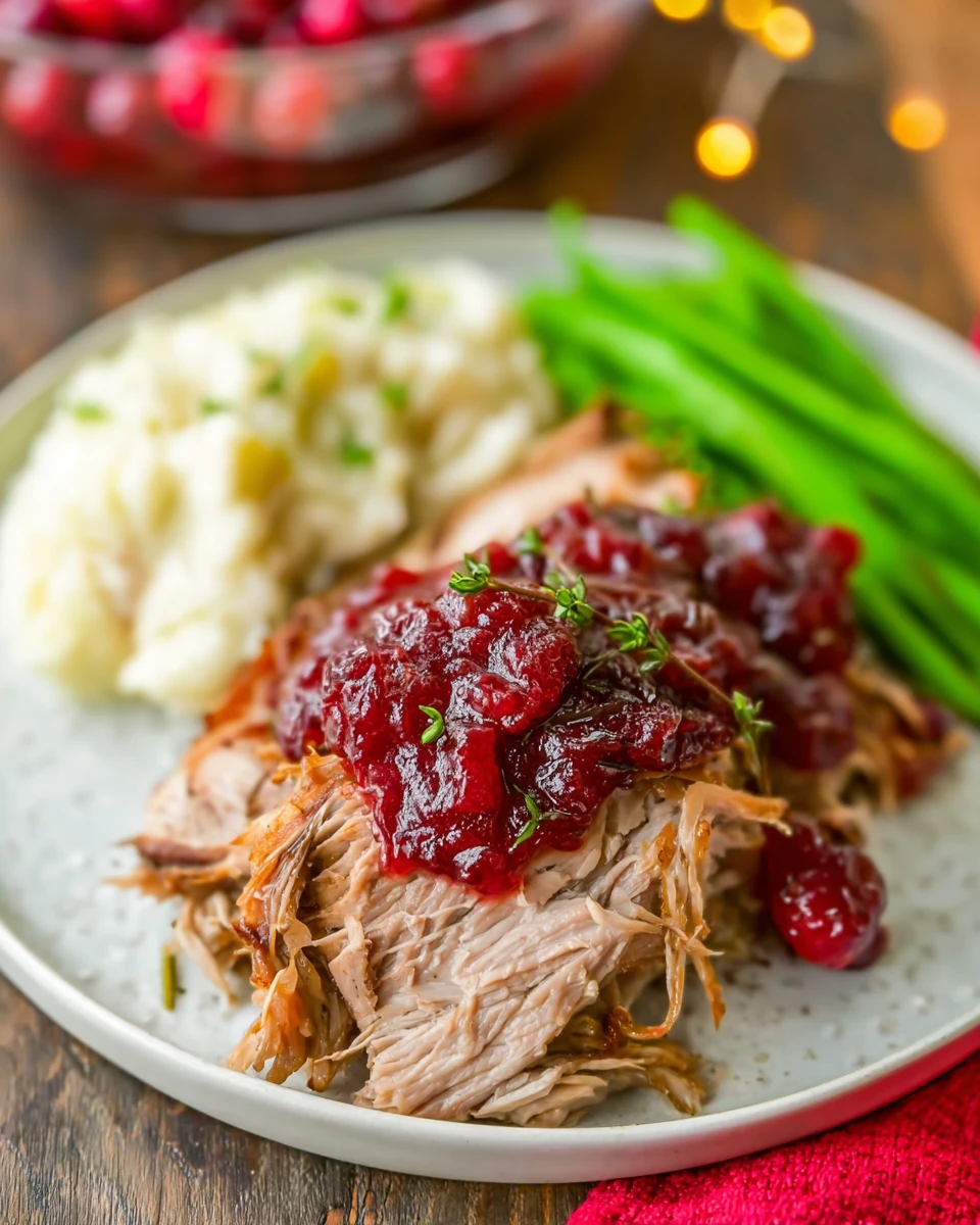 Cranberry Pork