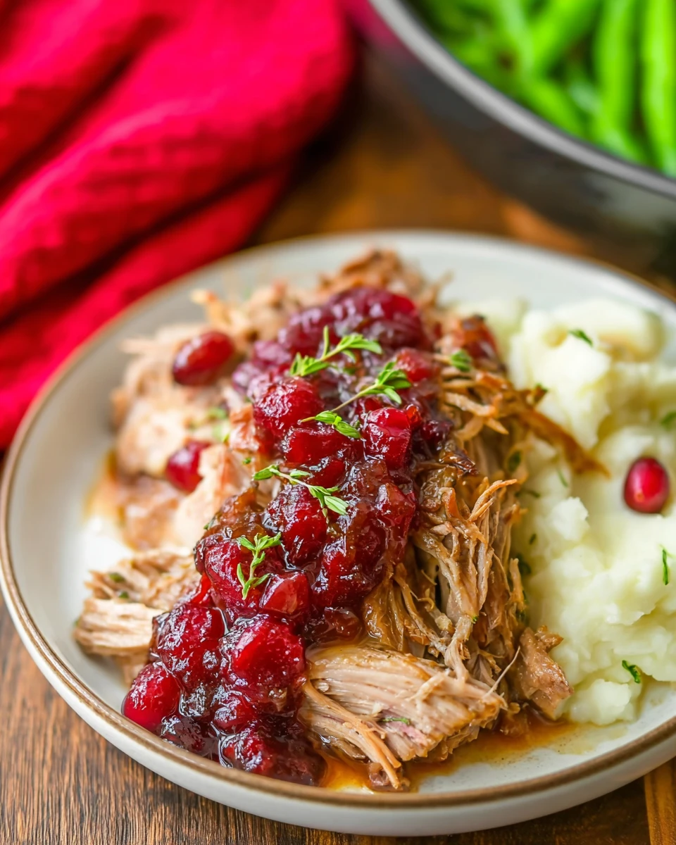 Cranberry Pork