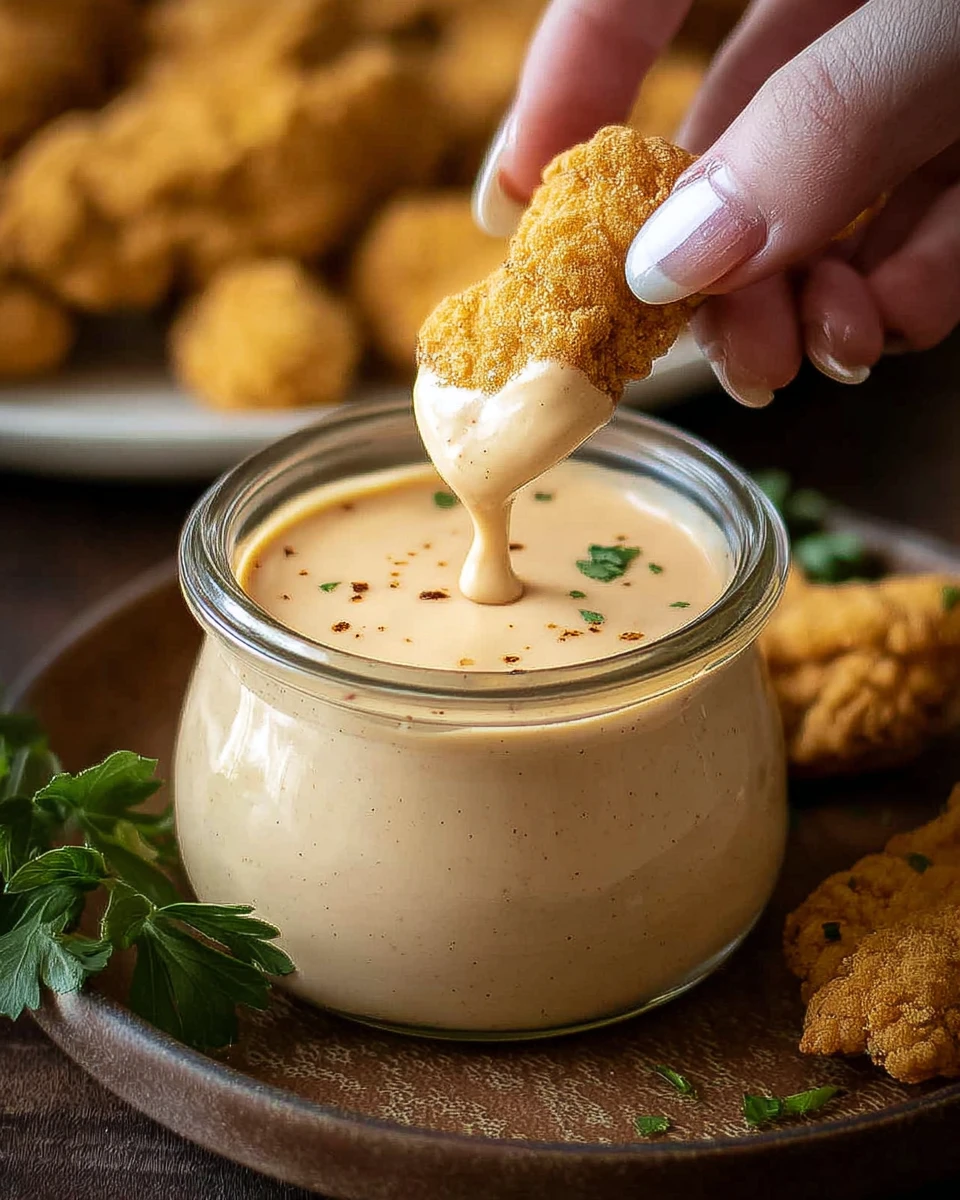 Creamy Honey Mustard Sauce