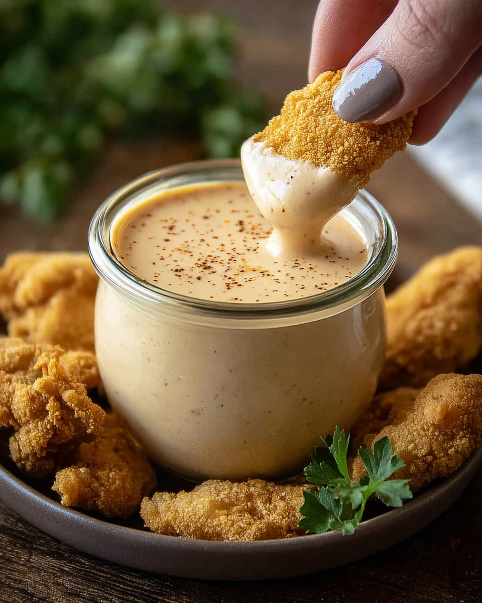 Creamy Honey Mustard Sauce