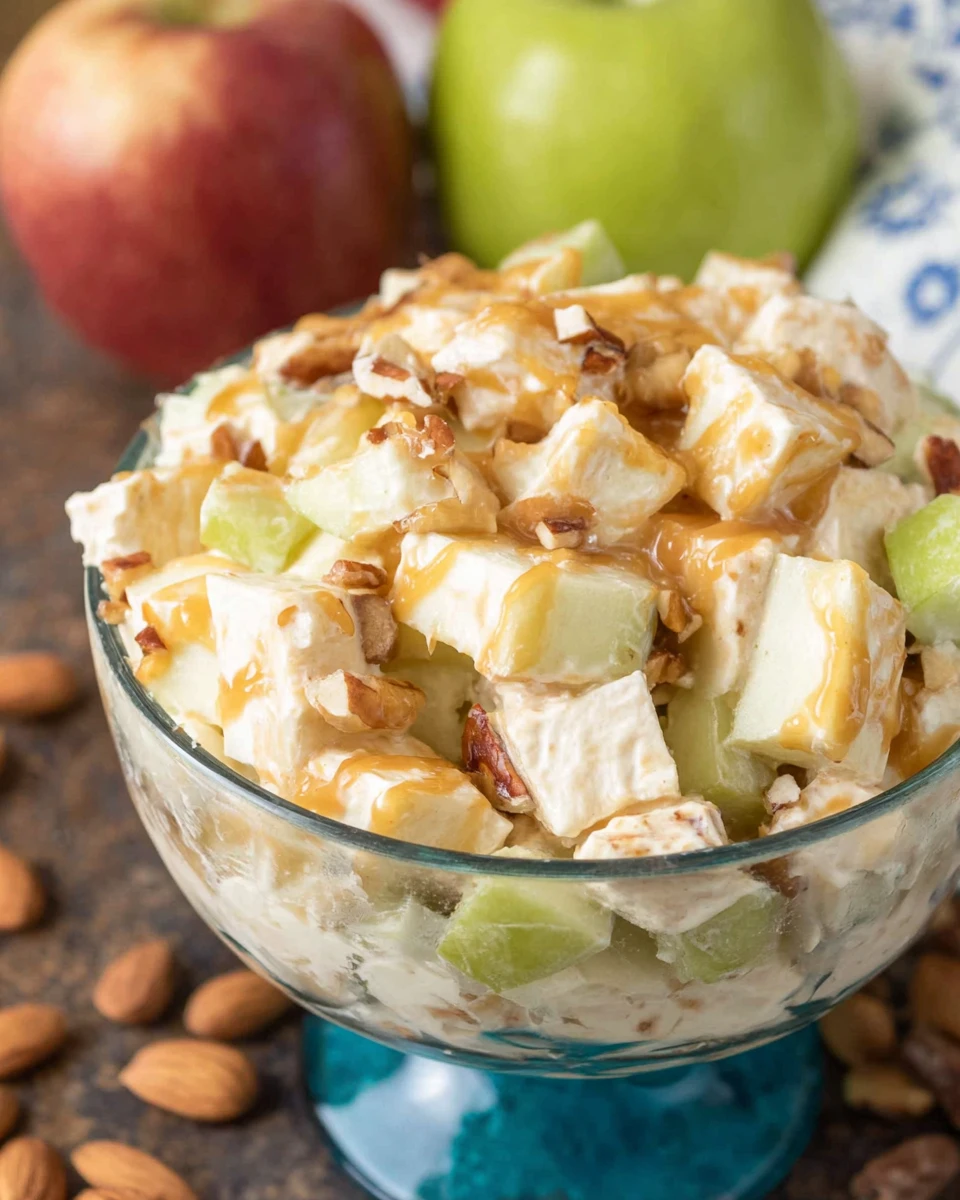 Easy Caramel Apple Salad
