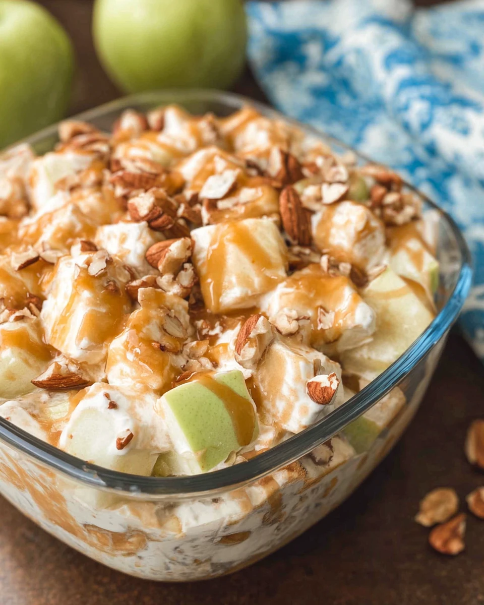 Easy Caramel Apple Salad