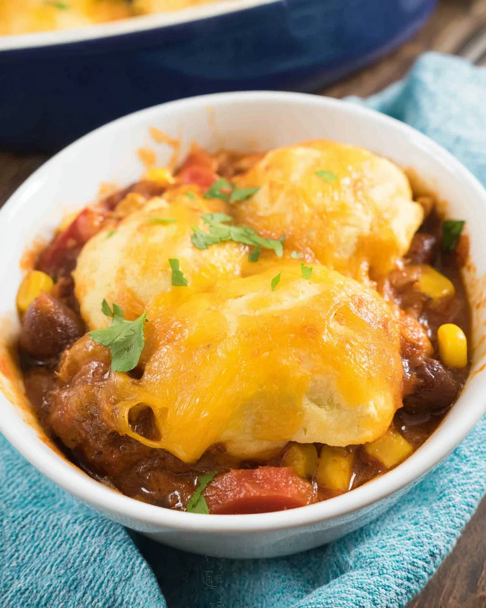 Easy Cheesy Chili Biscuit Bake 7 Easy Cheesy Chili Biscuit Bake