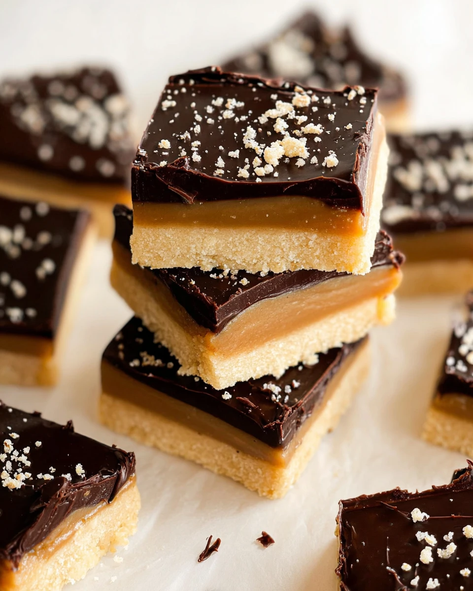 Millionaire Shortbread Bars