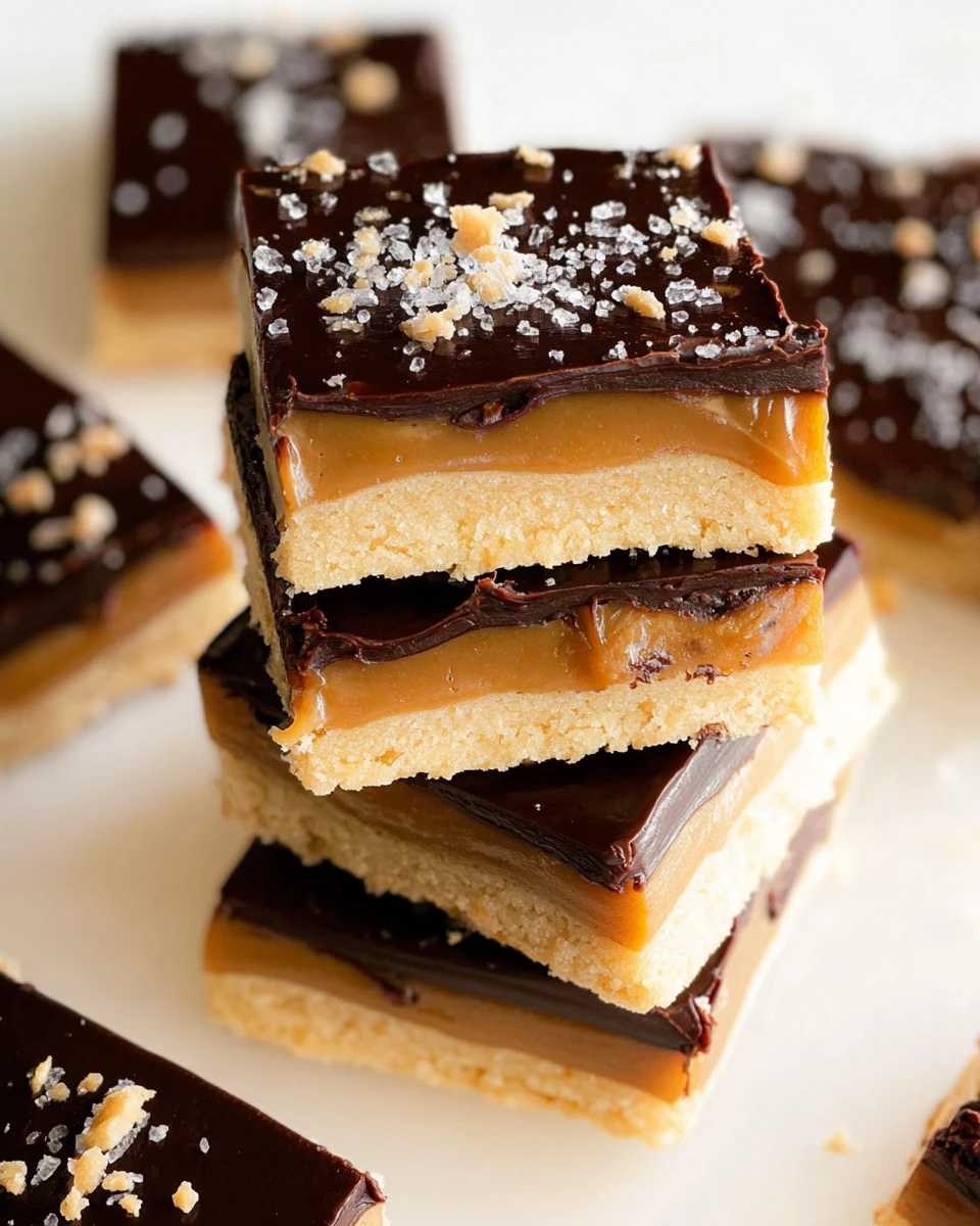 Millionaire Shortbread Bars