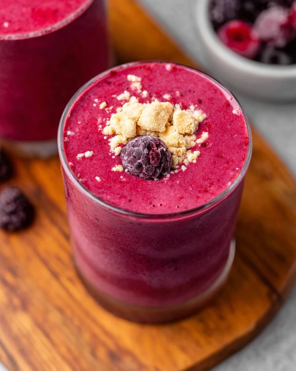 Mixed Berry Smoothie 6 Mixed Berry Smoothie