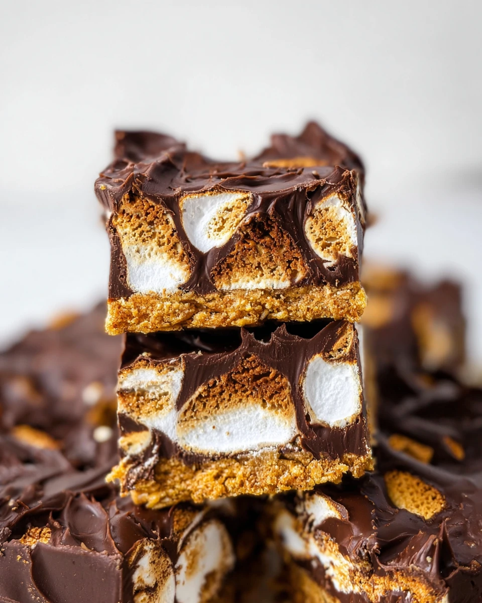 No Bake S’mores Bars 7 No Bake S’mores Bars