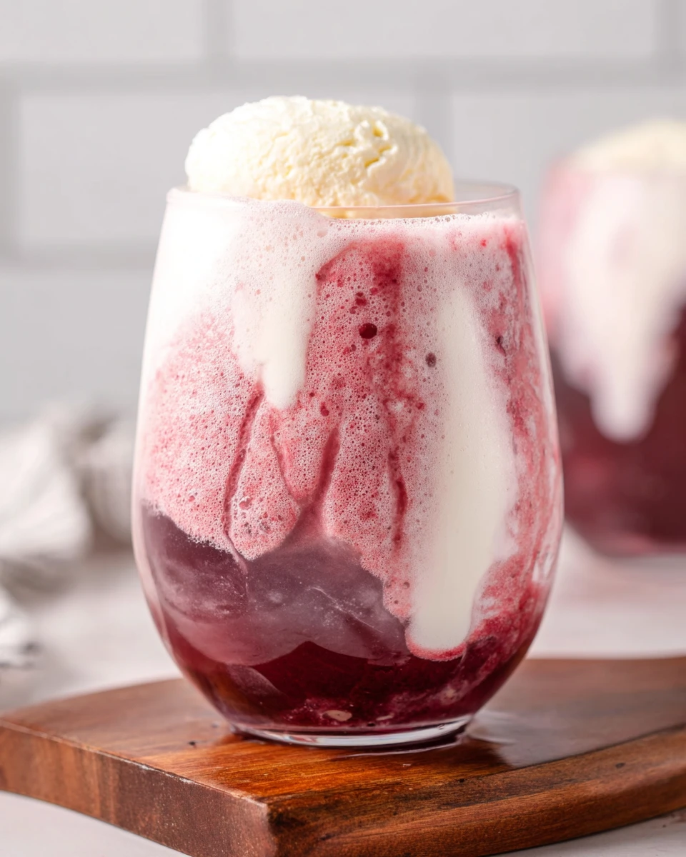 Red Wine Ice Cream Floats 5 Red Wine Ice Cream Floats
