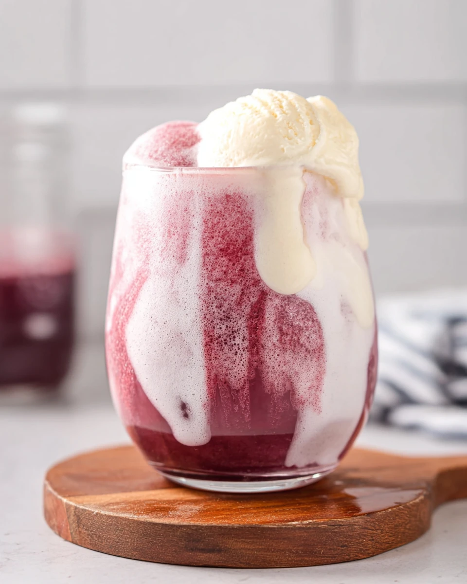 Red Wine Ice Cream Floats 6 Red Wine Ice Cream Floats